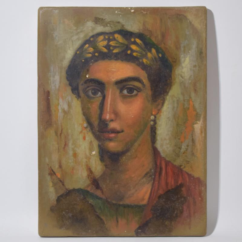 Ritratto in stile El Fayum Ritratto in stile El Fayum