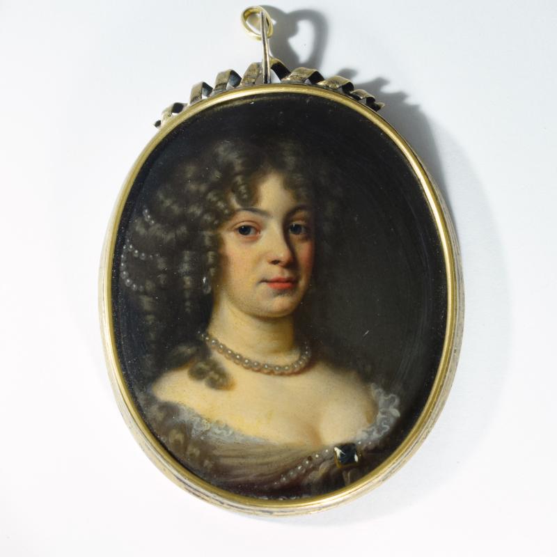 Peter Lely (attr.) - Ritratto di una dama Peter Lely (attr.) - Ritratto di una dama