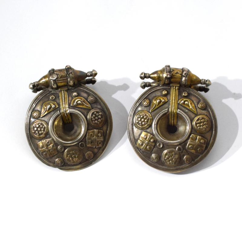 Coppia di orecchini (Akota) in argento parzialmente vermeil Coppia di orecchini (Akota) in argento parzialmente vermeil