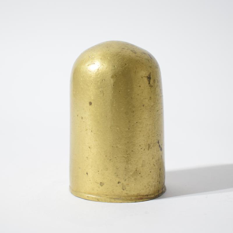 Lingam rituale in bronzo con complemento lapideo Lingam rituale in bronzo con complemento lapideo
