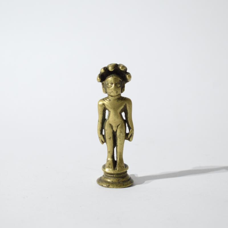 Bronzo devozionale jainista raffigurante Parshvanatha Bronzo devozionale jainista raffigurante Parshvanatha