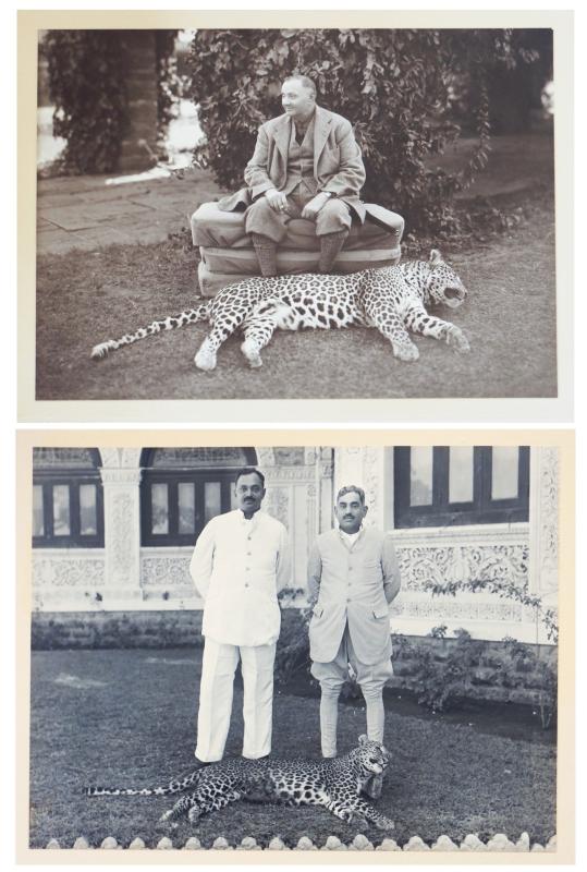 Due fotografie di caccia Due fotografie di caccia
