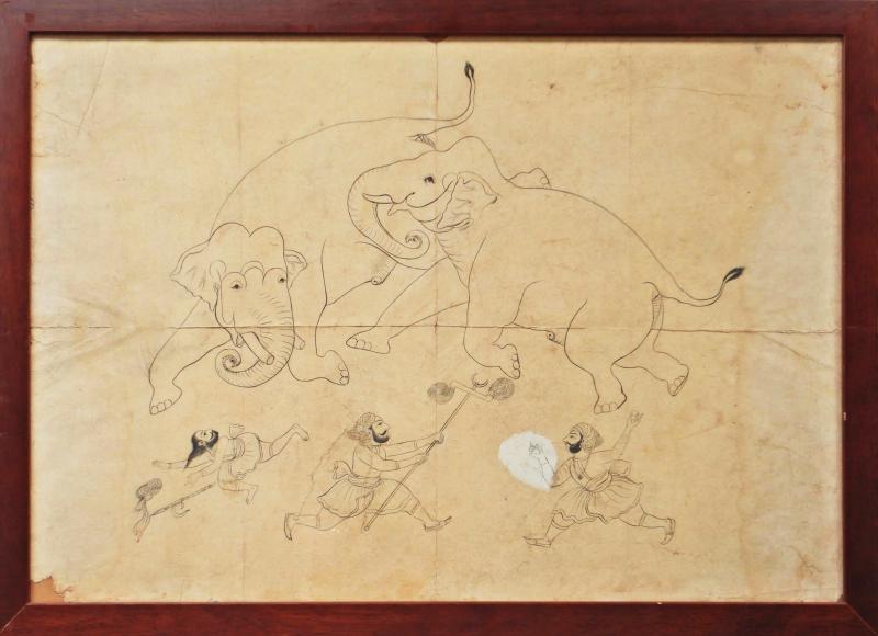 Disegno con elefanti Disegno con elefanti