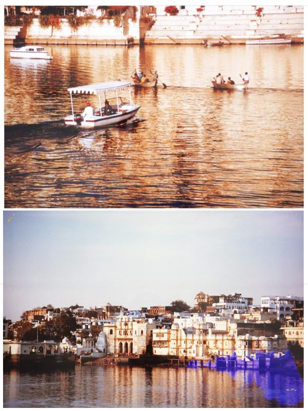 Due fotografie di Udaipur Due fotografie di Udaipur