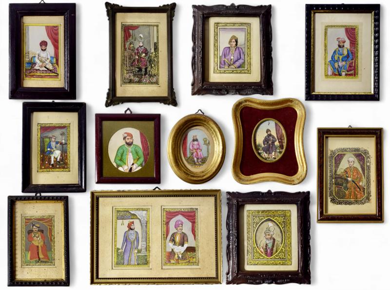Raccolta di ritratti di notabili indiani Raccolta di ritratti di notabili indiani