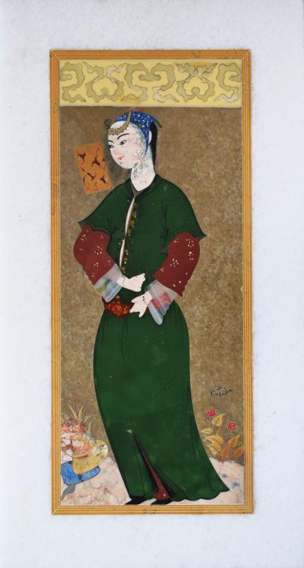 Pannello figurativo intarsiato con pietre dure Pannello figurativo intarsiato con pietre dure