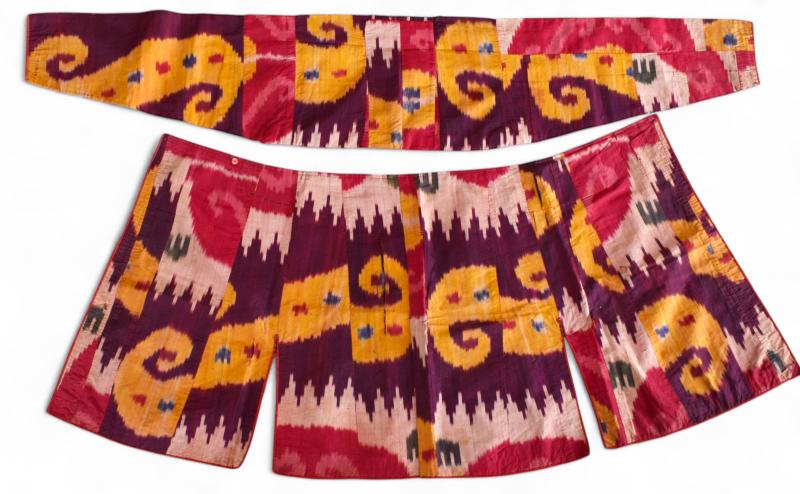 Abito Ikat in seta Abito Ikat in seta